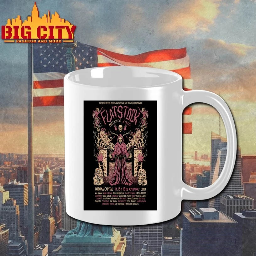 Flatstock 2025 Mexico Shows On Nov 14-15 Poster shirt