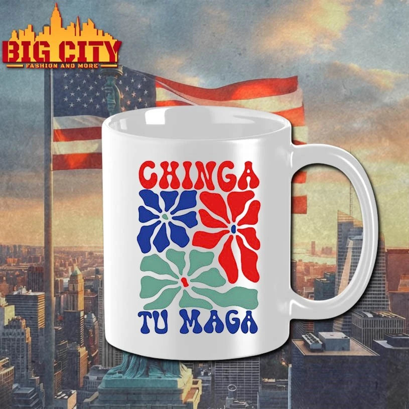 Floral Chinga Tu Maga Feminist Activism shirt