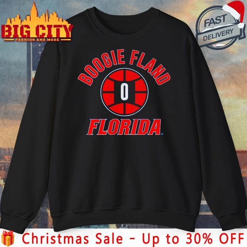 Florida Basketball Boogie Fland Name Number Ball shirt