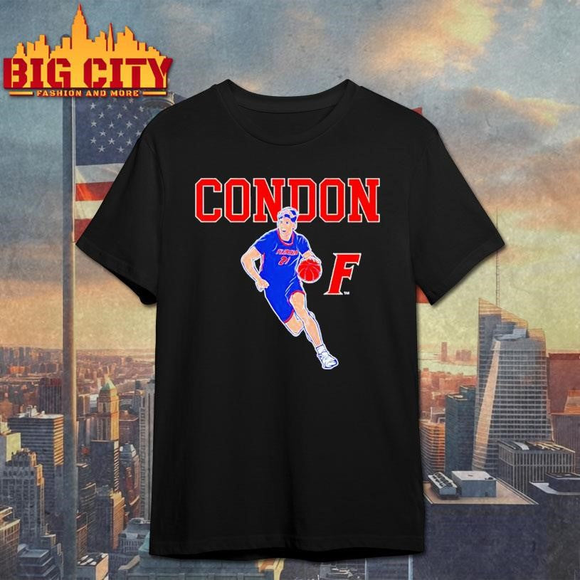 Florida Gators Basketball Alex Condon #21 Pose Shirt