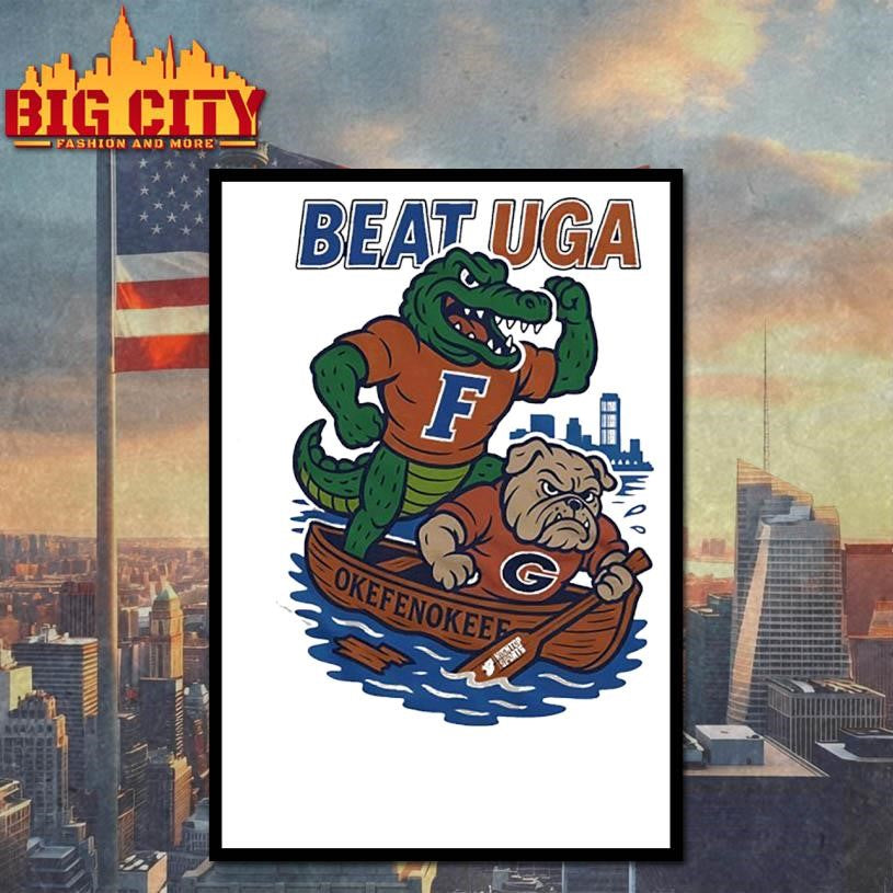 Florida Gators beat Georgia Bulldogs football shirt