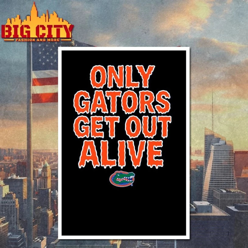 Florida Gatos Only Gators Get Out Alive Shirt