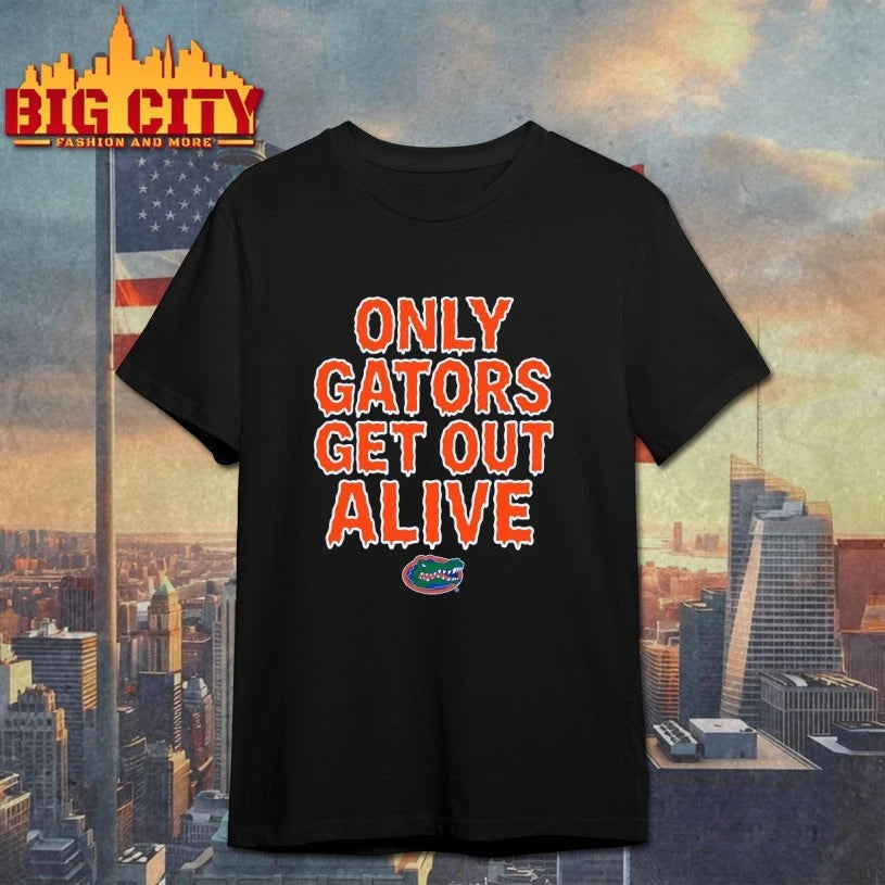 Florida Gatos Only Gators Get Out Alive Shirt