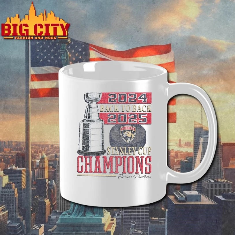 Florida Panthers 2024 Back to Back 2025 Stanley Cup Champions shirt