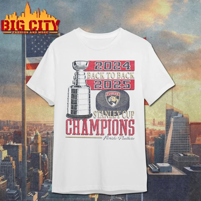 Florida Panthers 2024 Back to Back 2025 Stanley Cup Champions shirt