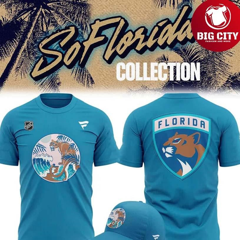 Florida Panthers SoFlorida Collection 2025 Two Sided Shirt