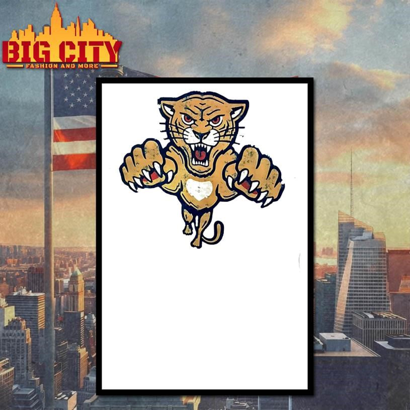 Florida Panthers hockey mascot shirt