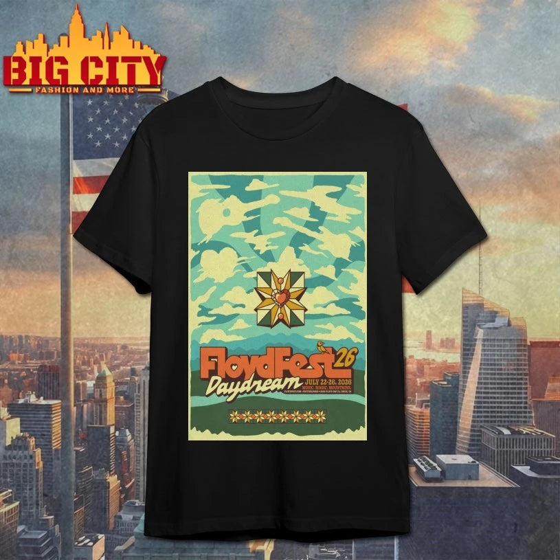 FloydFest July 22-26 2026 Festival Park Check VA Poster shirt