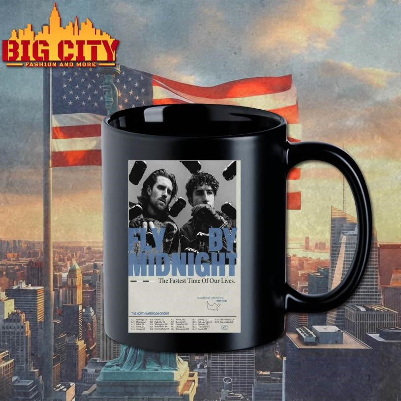 Fly By Midnight North American Tour 2025 Poster shirt