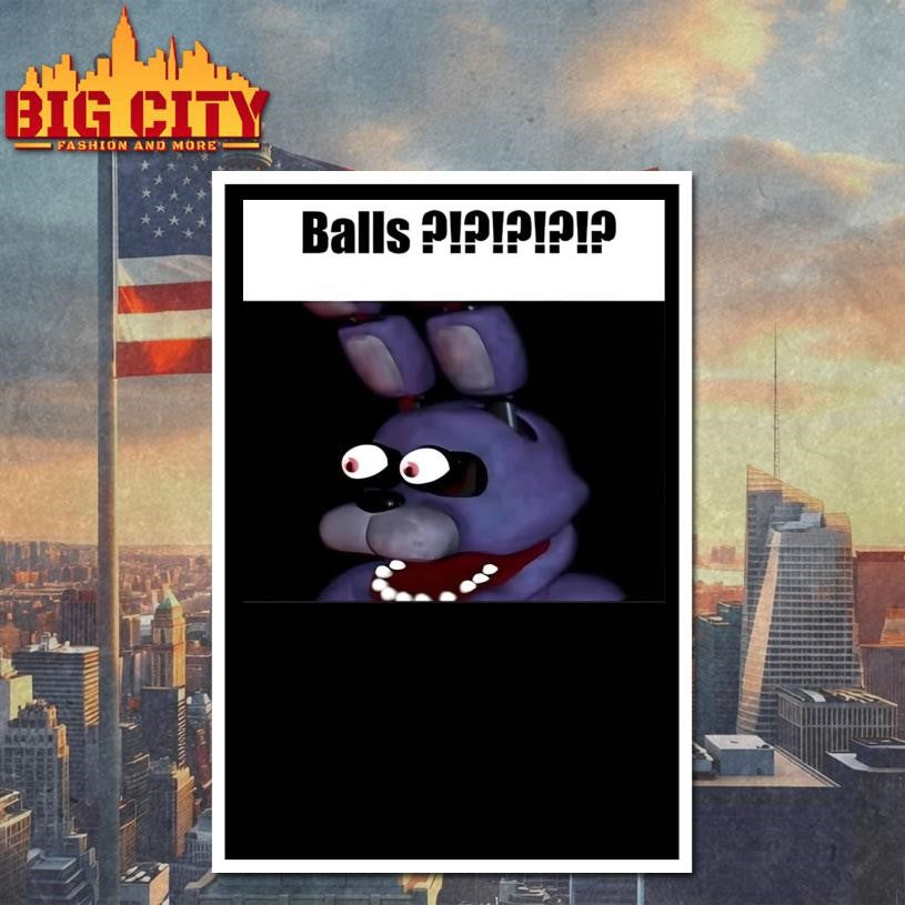 Fnaf Bonnie Balls Funny Shirt