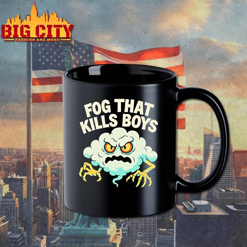 Fog That Kills Boys Cloud Dark Shirt