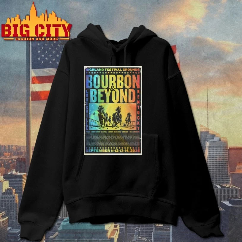 Foil Poster Bourbon &amp; Beyond in Louisville, Kentucky 2025 Shirt