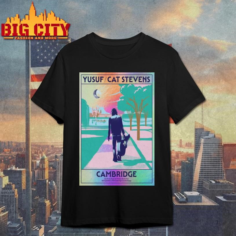 Foil Yusuf Cat Stevens Event Cambridge, UK 09 06 2025 shirt