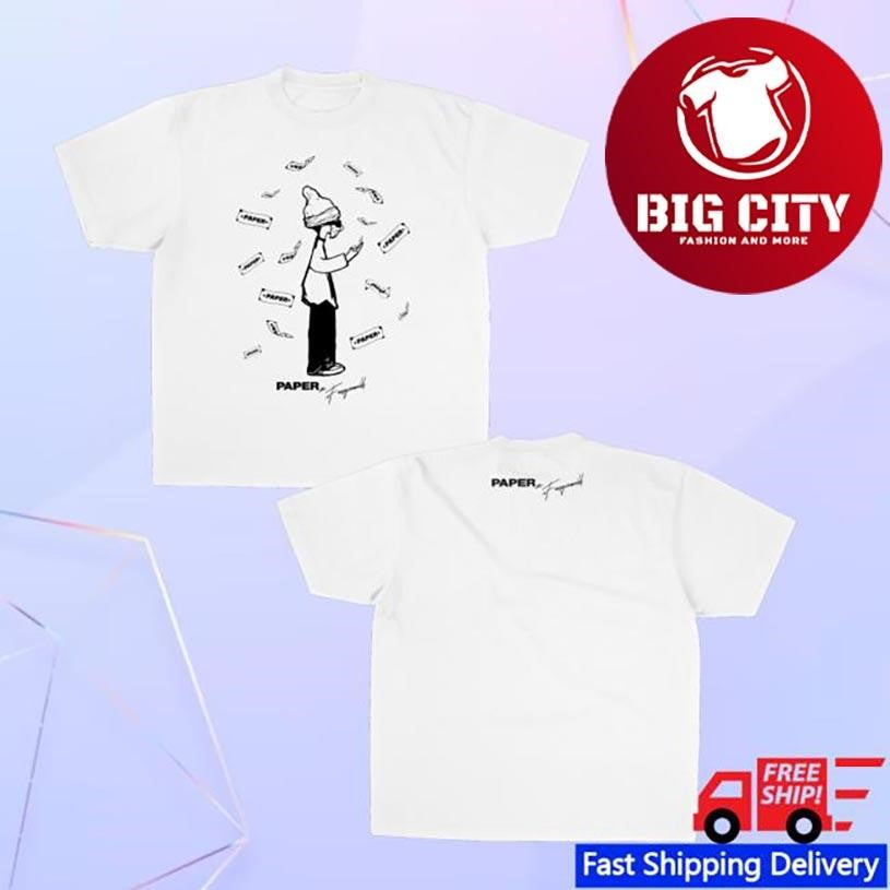 Foosgonewild Foos Get Paper White Two Sided Shirt