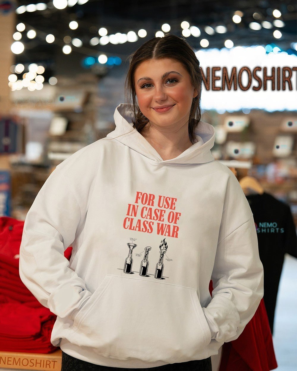 For use in case of class war shirt