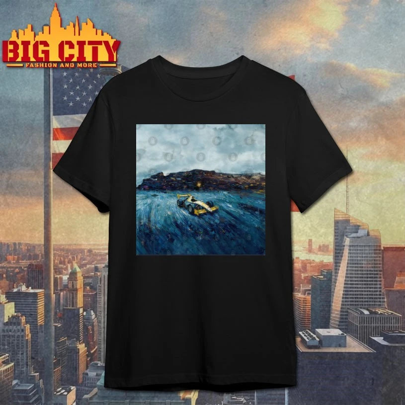 Formula one racing Van Gogh painting shirt