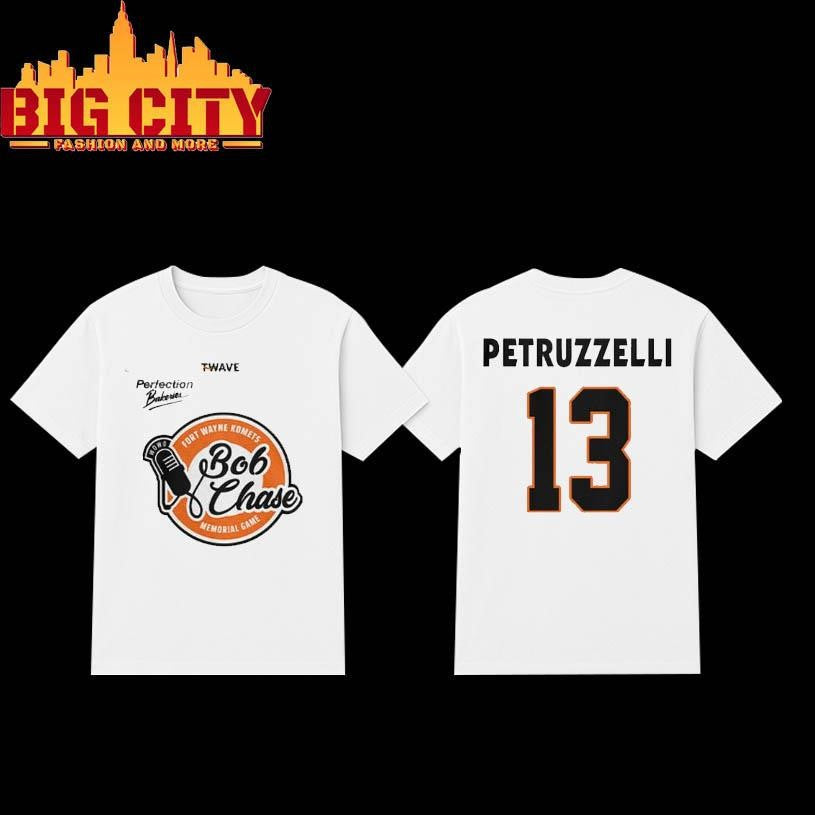 Fort Wayne Komets Bob Chase Memorial Game 2025 Two Sided Shirt