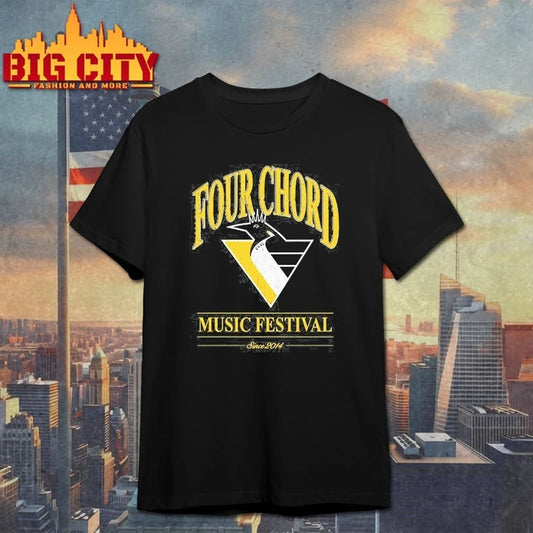 Four Chord Music Festival Penguins Shirt