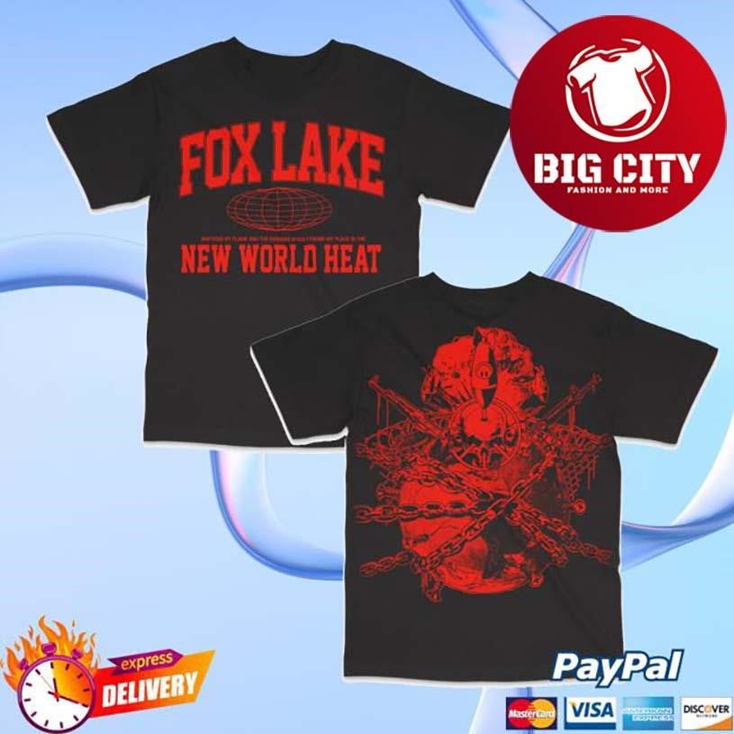 Fox Lake New World Heat Varsity Two Sided Shirt