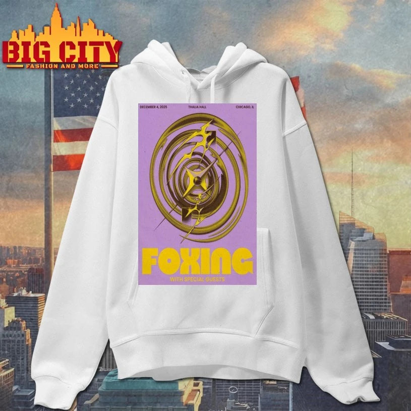 Foxing Event Chicago, IL 2025 shirt