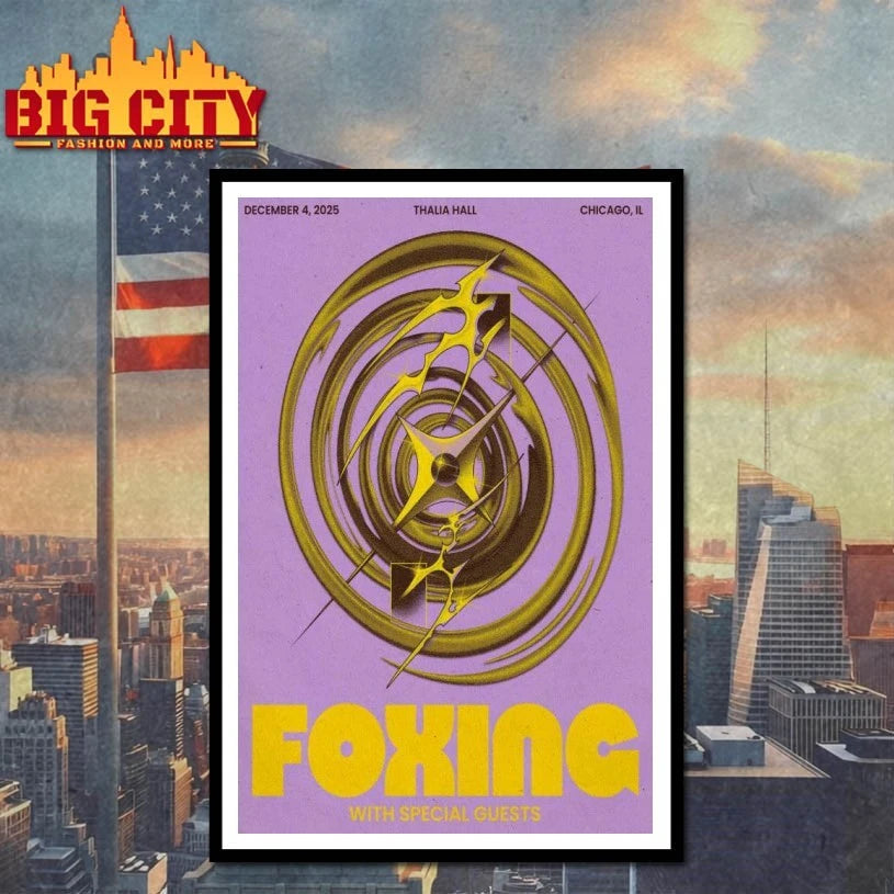 Foxing Event Chicago, IL 2025 shirt