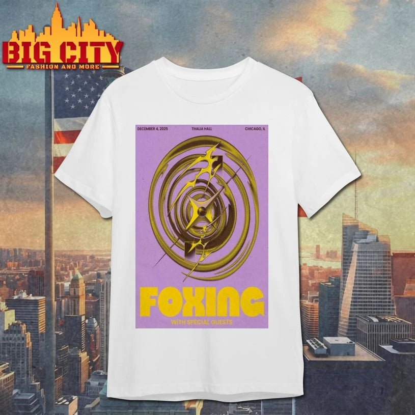 Foxing Event Chicago, IL 2025 shirt