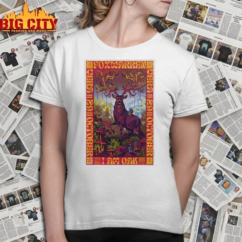 Foxwarren Live Show Netherlands Poster shirt