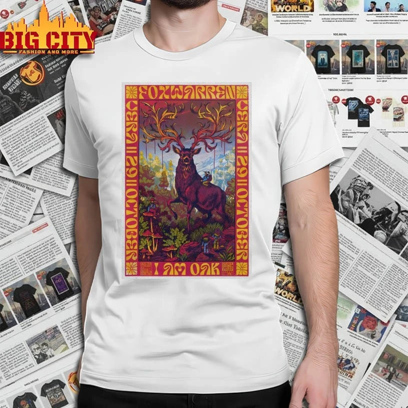 Foxwarren Live Show Netherlands Poster shirt