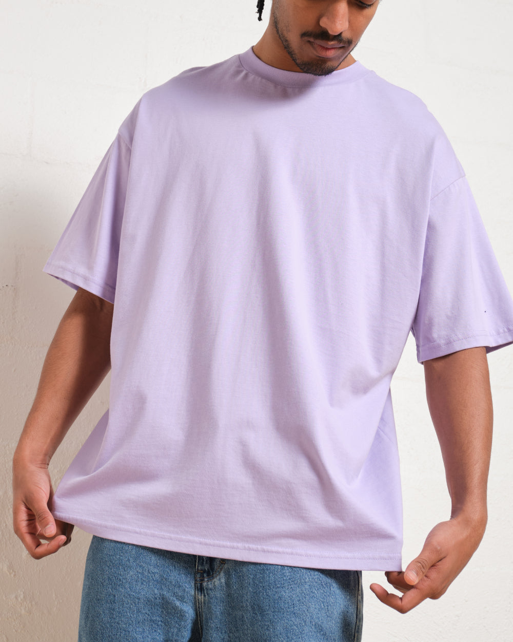 Oversized Tee 2 Pack: Lilac, Natural