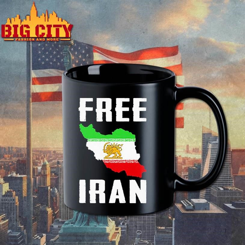 Free Iran Lion Symbol Shirt