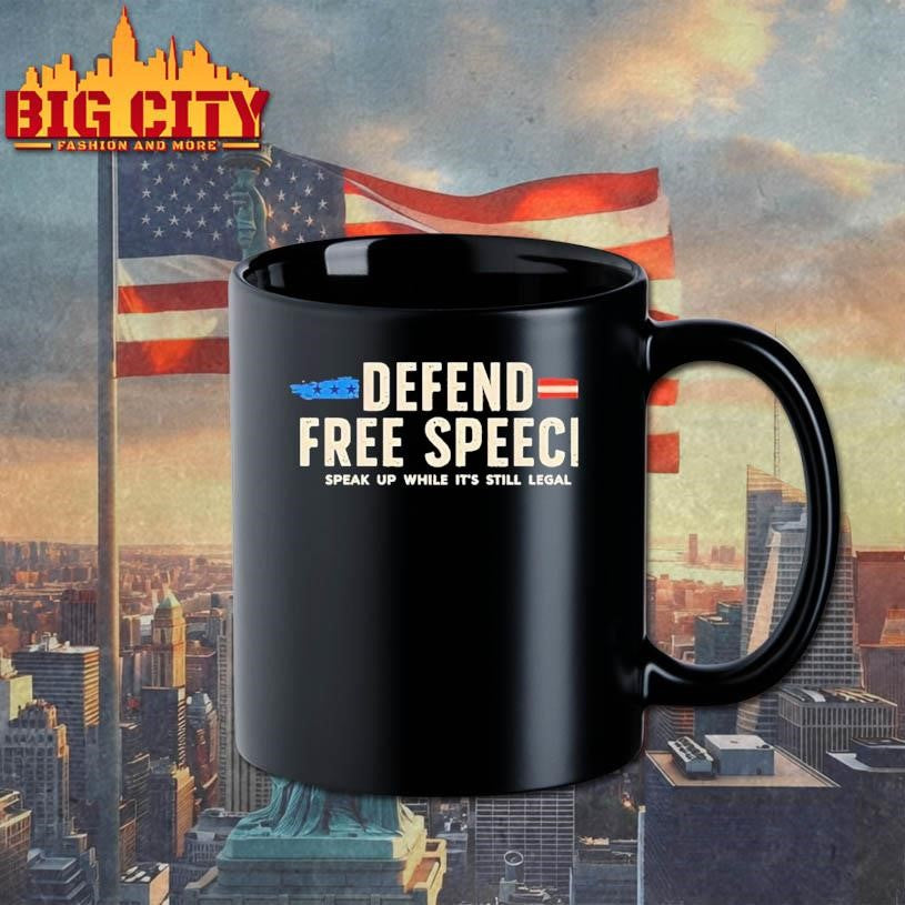 Free Speech Speak Up While Its Still Legal Shirt
