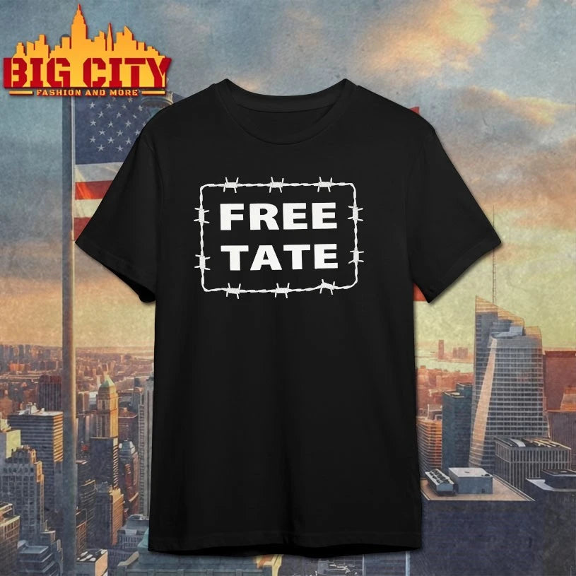 Free Tate Andrew Tate Top G text shirts