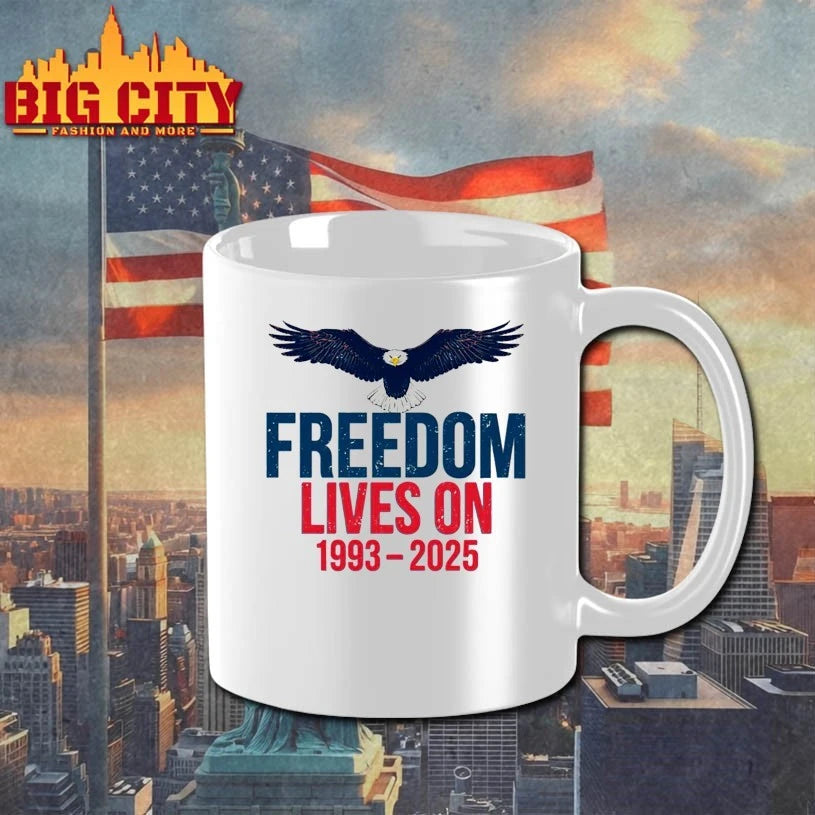 Freedom Lives On Charlie Kirk Memorial 1993-2025 shirt