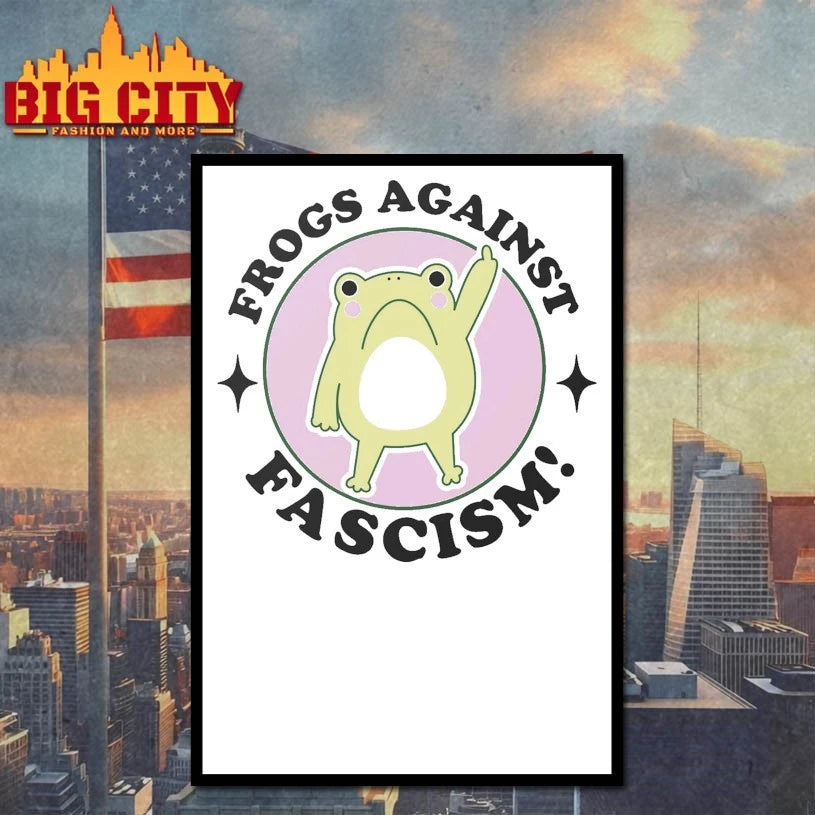 Frog Against Fascism Logo Shirt