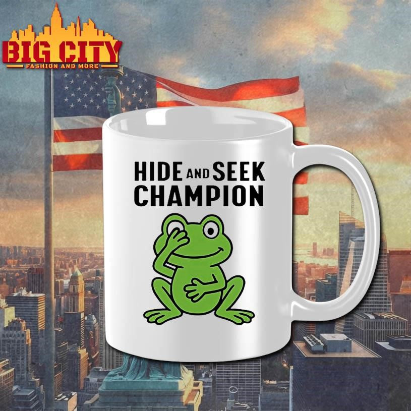 Frog Hide And Seek Champion Shirt