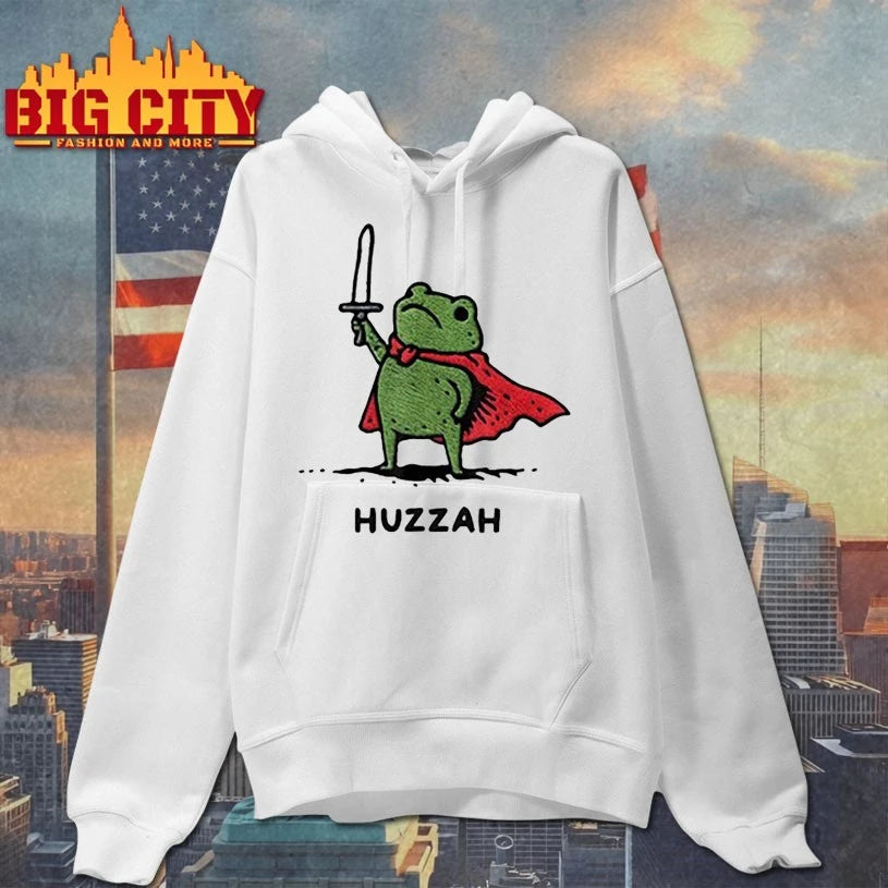 Frog Huzzah Frog Knight shirt