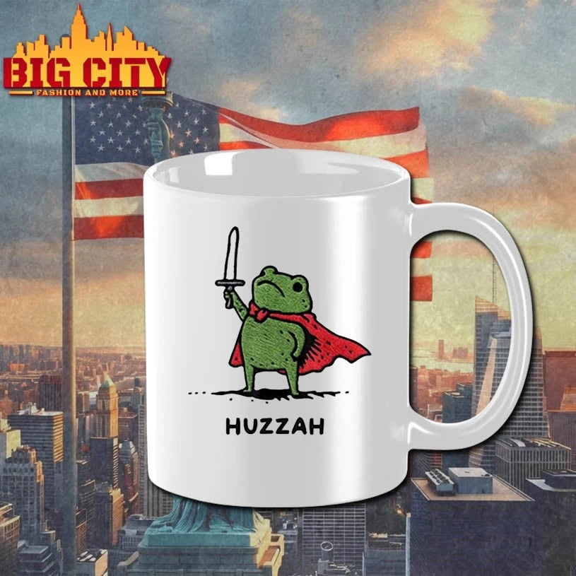 Frog Huzzah Frog Knight shirt