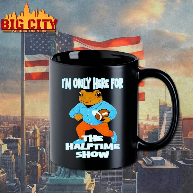 Frog I’m Just Here For The Halftime Show Shirt