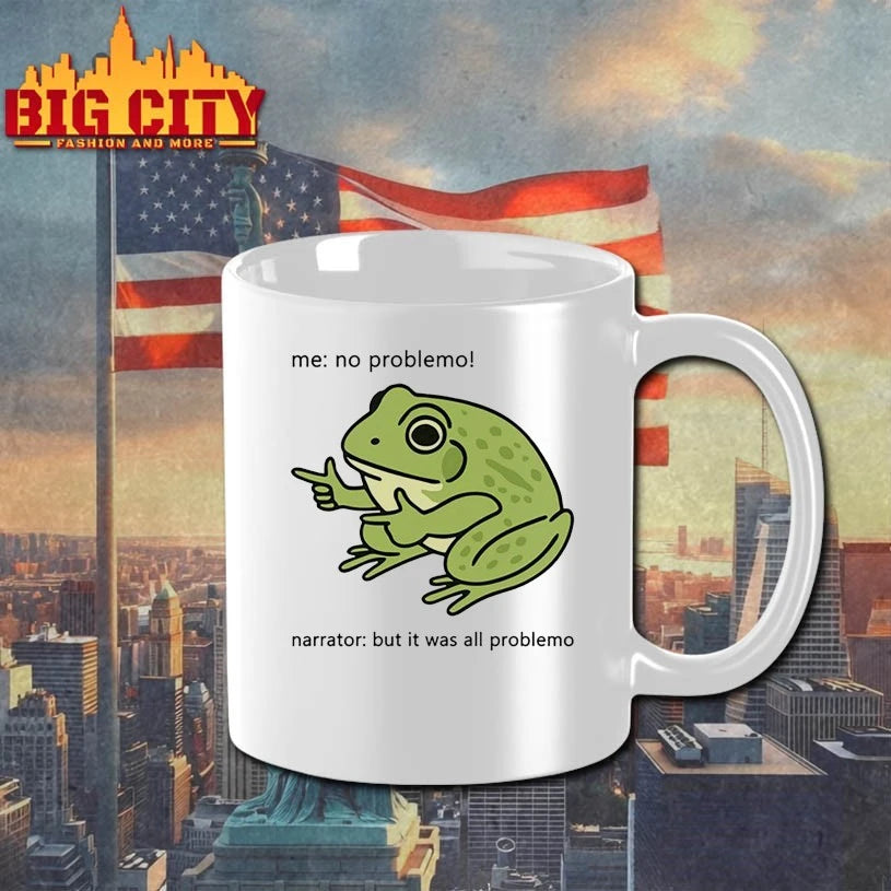 Frog Me No Problemo Narrator But It Was All Problemo shirt