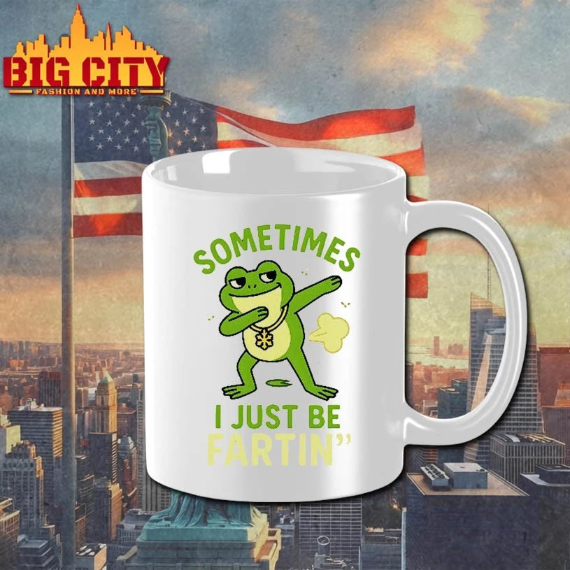 Frog dabbing Sometimes I just be Fartin’ shirt
