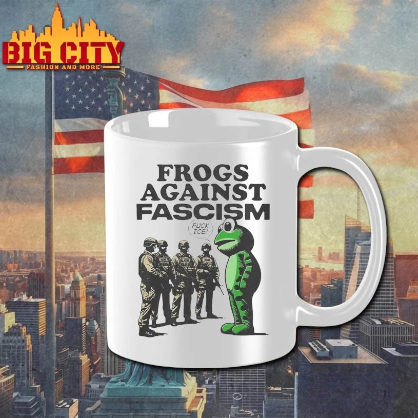 Frogs Against Fascism Shirt Fuck ICE Shirt