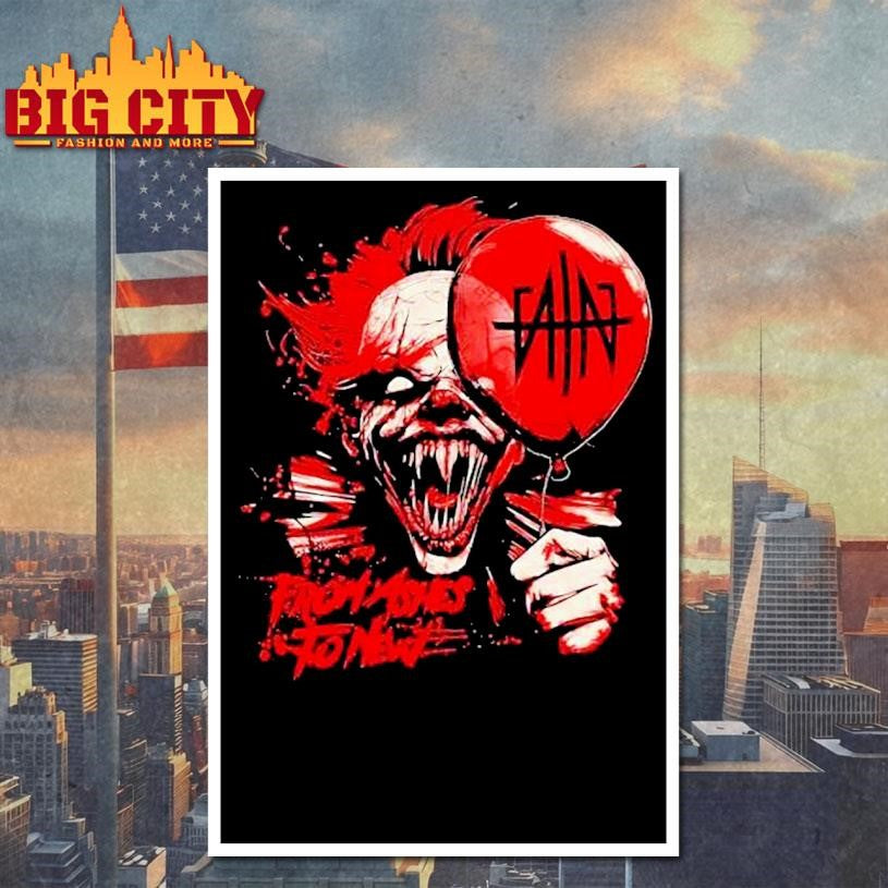 From Ashes To New Pennywise Balloon Shirt