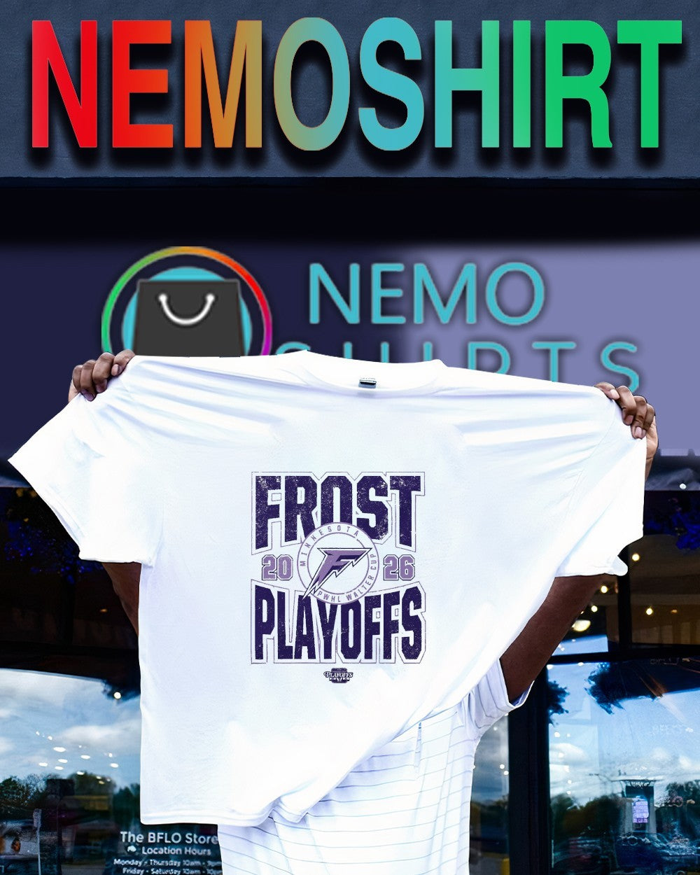 Frost Playoffs Minnesota Frost 2026 Walter Cup Playoffs shirt