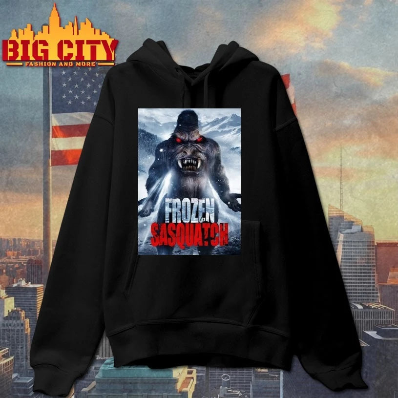 Frozen Sasquatch poster shirt