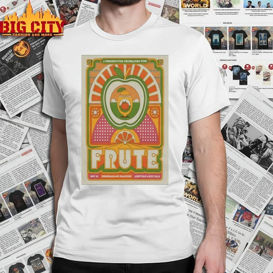 Frute Asheville Music Hall in Asheville NC Nov 28 2025 Poster shirt