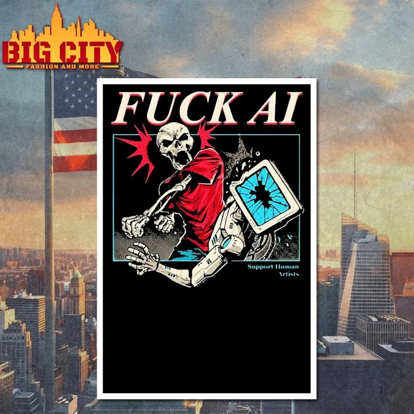 Fuck AI Support Human Artists shirt