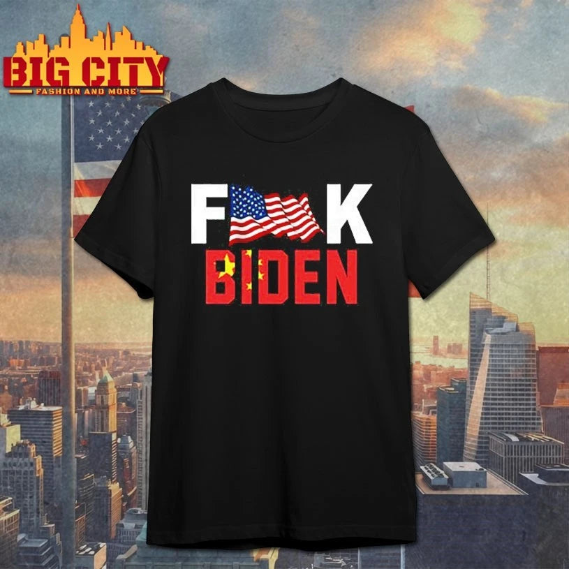 Fuck Biden American Flag shirts