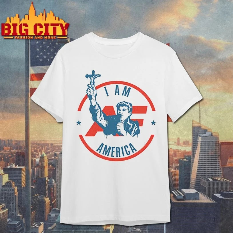 Fuentes America First Crucifix shirt