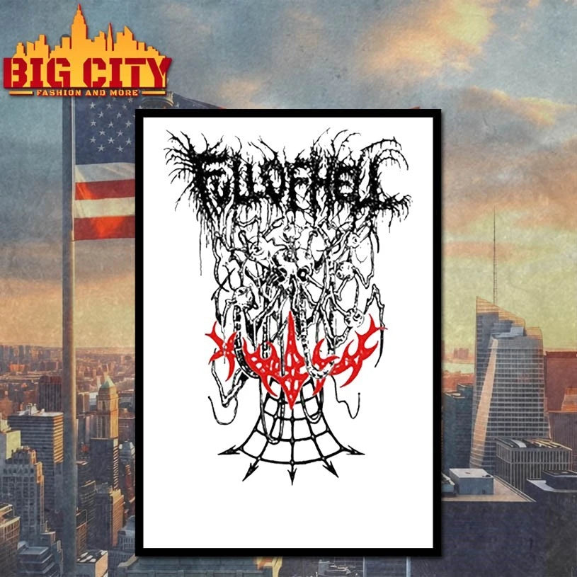 Full Of Hell Band Eyeballs Concert Shirt