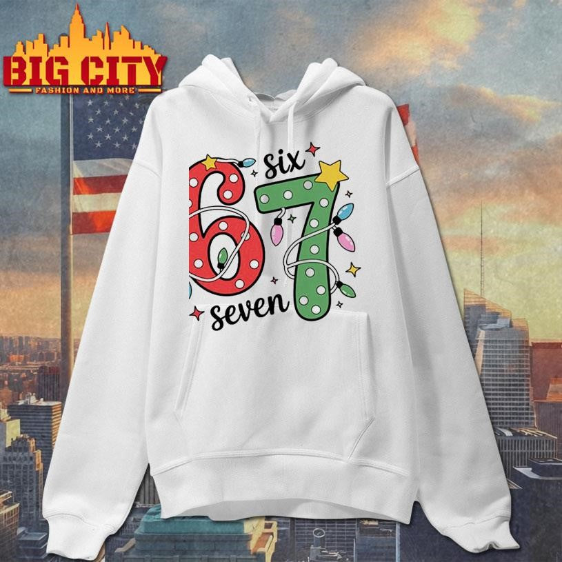 Funny 67 Christmas 6 7 Six Seven Meme 6 7 Shirt